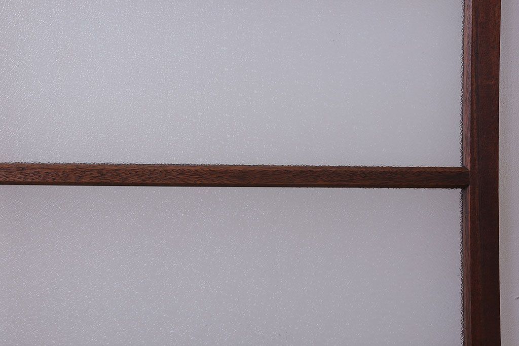 ダイヤガラス入り!レトロな和製アンティークドア