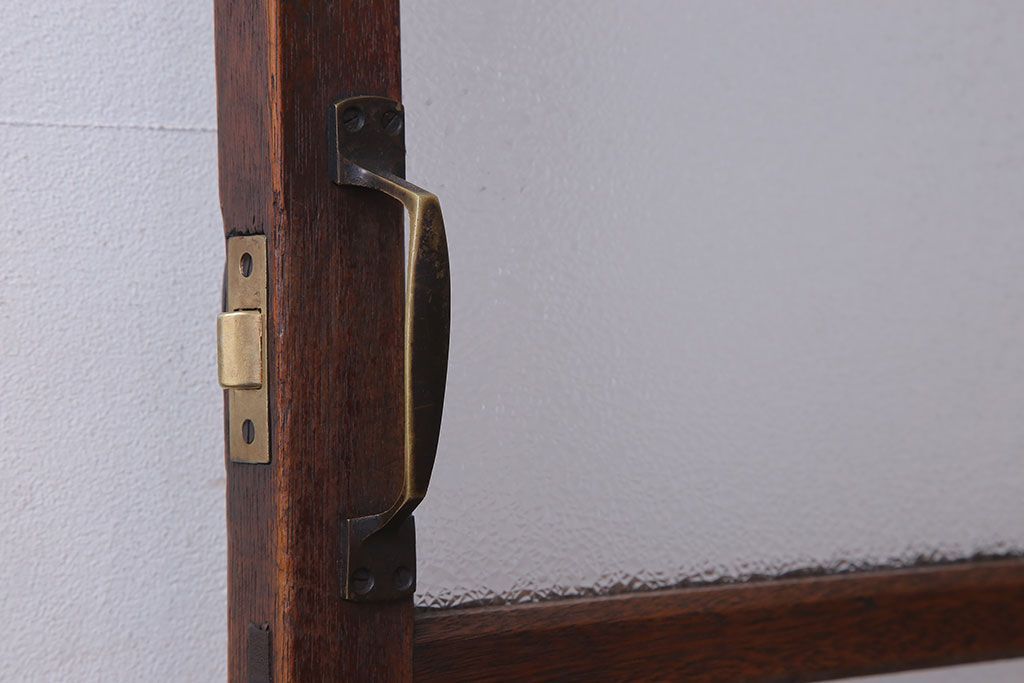 ダイヤガラス入り!レトロな和製アンティークドア