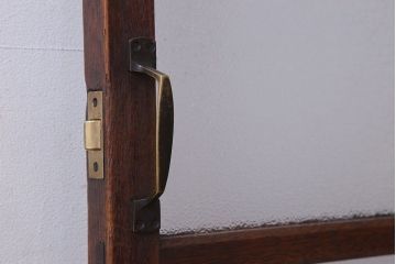 ダイヤガラス入り!レトロな和製アンティークドア