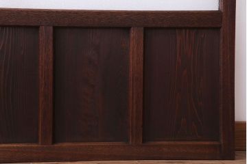 ダイヤガラス入り!レトロな和製アンティークドア