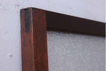 ダイヤガラス入り!レトロな和製アンティークドア