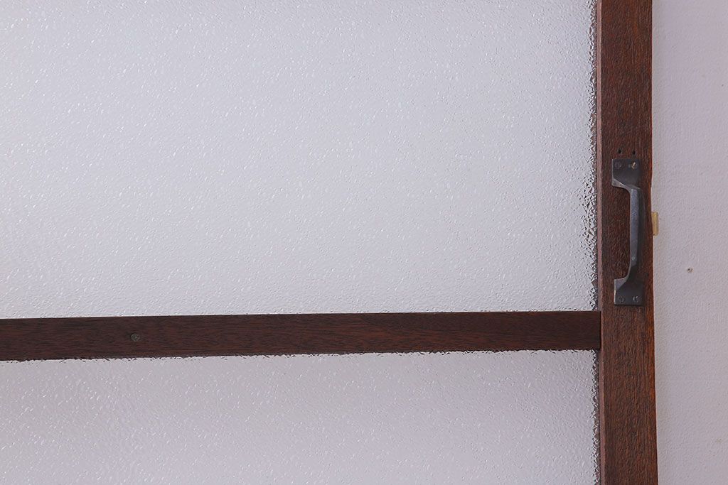 ダイヤガラス入り!レトロな和製アンティークドア