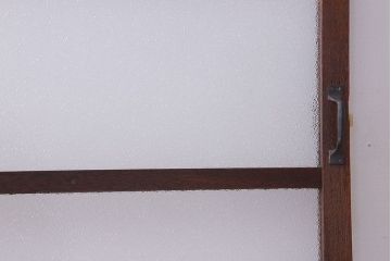 ダイヤガラス入り!レトロな和製アンティークドア