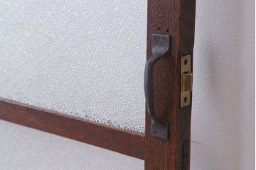 ダイヤガラス入り!レトロな和製アンティークドア