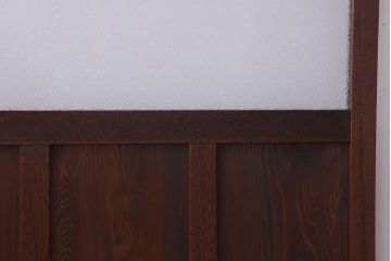 ダイヤガラス入り!レトロな和製アンティークドア