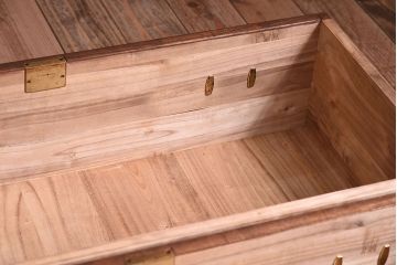 アンティーク家具　鉄脚付き!古い桐箪笥ローボード(1)