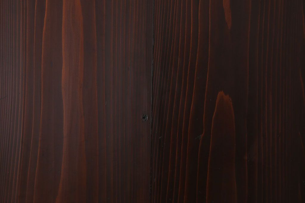 古民具・骨董　アンティークのクリアガラス帯戸4枚セット