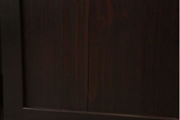 古民具・骨董　アンティークのクリアガラス帯戸4枚セット