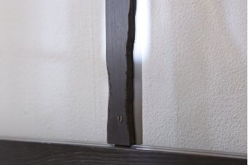 古民具・骨董　アンティークのクリアガラス帯戸4枚セット