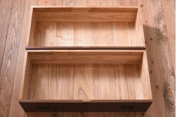 アンティーク家具　鉄脚付き!古い桐箪笥ローボード(2)