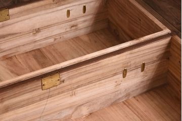 アンティーク家具　鉄脚付き!古い桐箪笥ローボード(2)