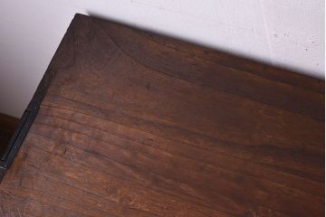 アンティーク家具　鉄脚付き!古い桐箪笥ローボード(2)