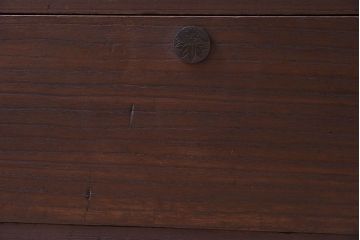 アンティーク家具　鉄脚付き!古い桐箪笥ローボード(2)