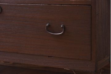 アンティーク家具　鉄脚付き!古い桐箪笥ローボード(2)