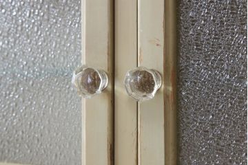 アンティーク家具　オリジナルペイント　デンタルキャビネット(ケビント)