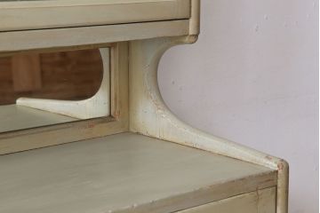 アンティーク家具　オリジナルペイント　デンタルキャビネット(ケビント)