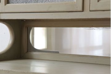 アンティーク家具　オリジナルペイント　デンタルキャビネット(ケビント)