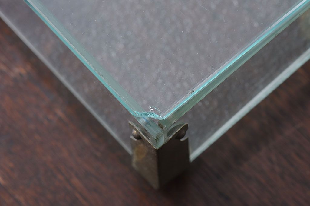 アンティーク雑貨　和製アンティーク　昭和レトロ　ガラス製小物入れ