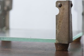 アンティーク雑貨　和製アンティーク　昭和レトロ　ガラス製小物入れ