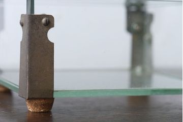 アンティーク雑貨　和製アンティーク　昭和レトロ　ガラス製小物入れ