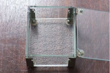 アンティーク雑貨　和製アンティーク　昭和レトロ　ガラス製小物入れ