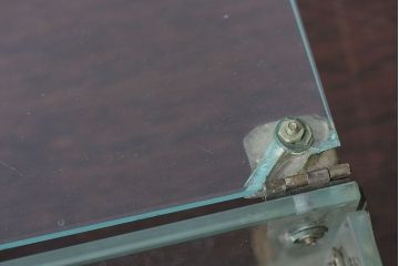 アンティーク雑貨　和製アンティーク　昭和レトロ　ガラス製小物入れ