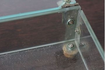 アンティーク雑貨　和製アンティーク　昭和レトロ　ガラス製小物入れ