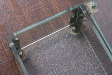 アンティーク雑貨　和製アンティーク　昭和レトロ　ガラス製小物入れ