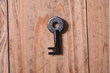 アンティーク家具　前面栗材!桜丸金具の時代箪笥ローボード(米沢箪笥・衣装箪笥)(2)