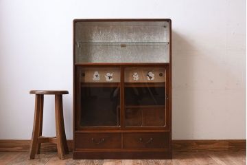 レトロ家具　昭和レトロなアンティーク茶箪笥