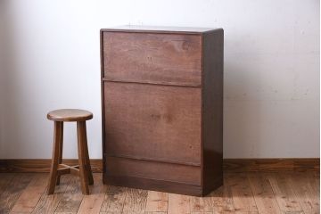 レトロ家具　昭和レトロなアンティーク茶箪笥