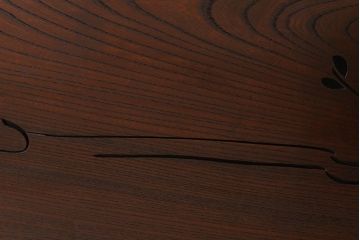 古民具・骨董　最高級品!透かし彫りが美しい欅一枚板の欄間