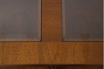 DREXEL HERITAGE(ドレクセルヘリテイジ)USA　CAMEO　特注品　ガラス天板のセンターテーブル(カクテルテーブル)(定価約100万円)