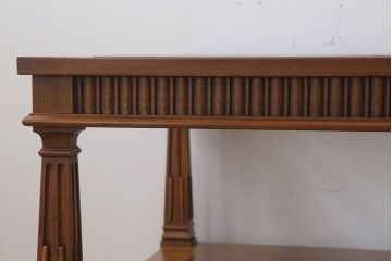DREXEL HERITAGE(ドレクセルヘリテイジ)USA　CAMEO　特注品　ガラス天板のセンターテーブル(カクテルテーブル)(定価約100万円)