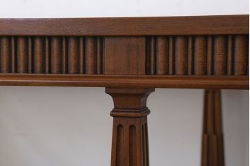 DREXEL HERITAGE(ドレクセルヘリテイジ)USA　CAMEO　特注品　ガラス天板のセンターテーブル(カクテルテーブル)(定価約100万円)