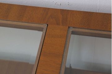 DREXEL HERITAGE(ドレクセルヘリテイジ)USA　CAMEO　特注品　ガラス天板のセンターテーブル(カクテルテーブル)(定価約100万円)