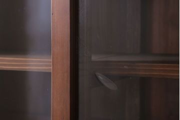 アンティーク家具　明治大正期　アンティーク　二段重ね関西収納棚