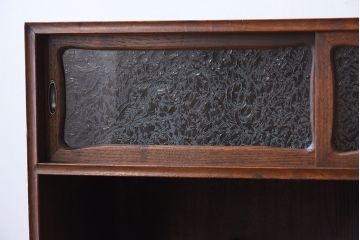 アンティーク家具　前面桑材!和製アンティークの上品な茶箪笥