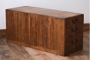アンティーク家具　総桐材のアンティーク小引き出し