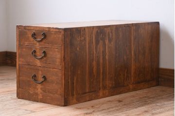 アンティーク家具　総桐材のアンティーク小引き出し