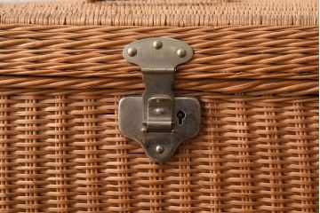 アンティーク雑貨　昭和レトロなアンティークバスケット