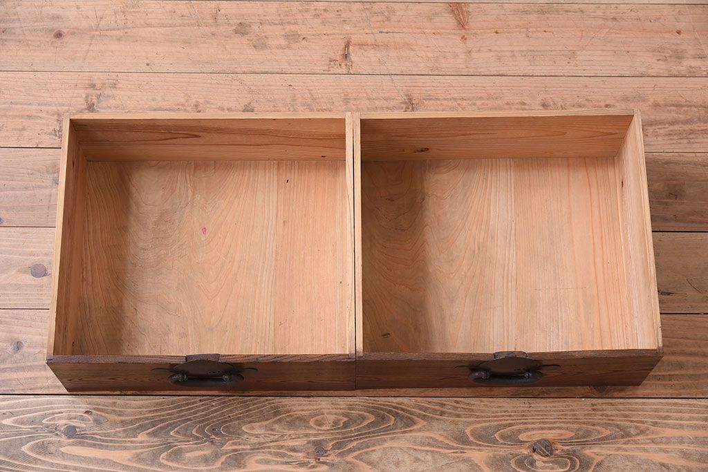 アンティーク家具　古民具・骨董　明治〜大正期　お洒落なアンティーク収納棚