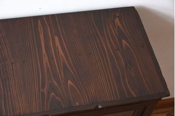 アンティーク家具　古民具・骨董　明治〜大正期　お洒落なアンティーク収納棚