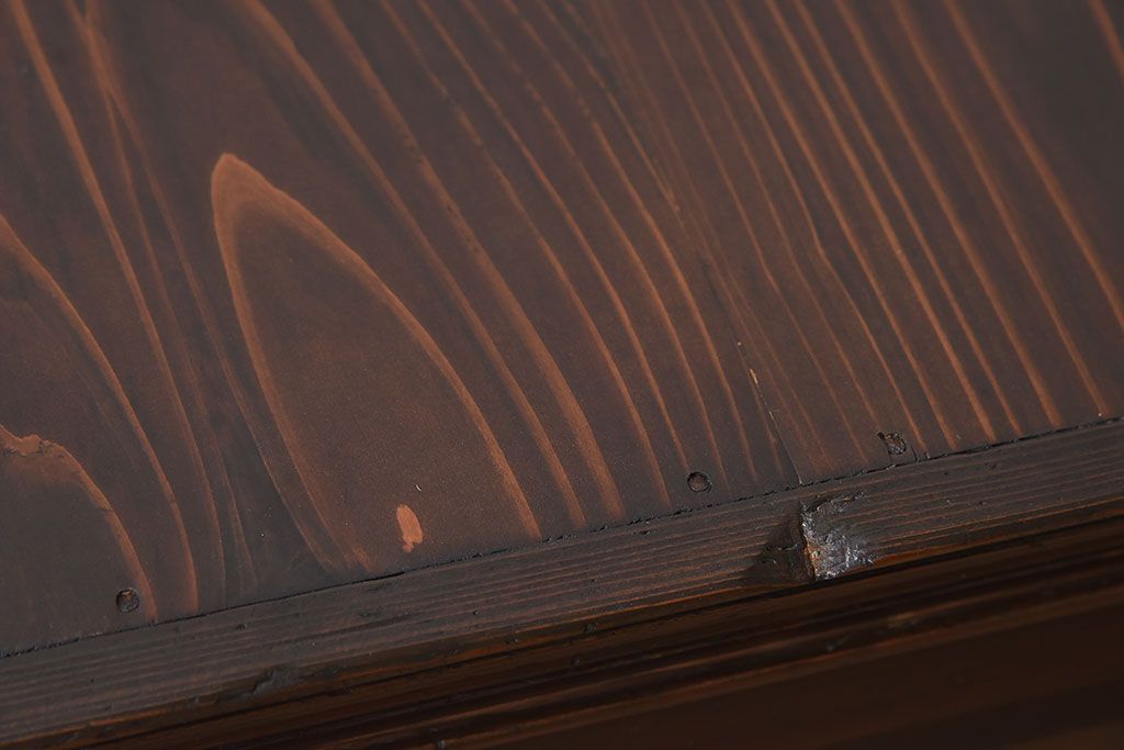 アンティーク家具　古民具・骨董　明治〜大正期　お洒落なアンティーク収納棚