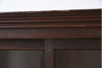 アンティーク家具　古民具・骨董　明治〜大正期　お洒落なアンティーク収納棚