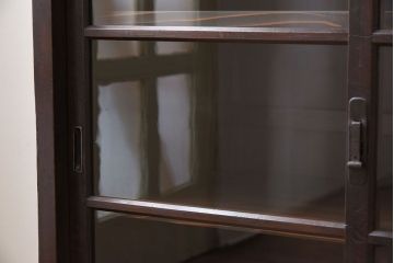 アンティーク家具　古民具・骨董　明治〜大正期　お洒落なアンティーク収納棚