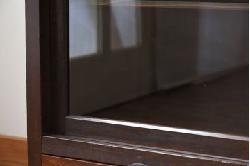 アンティーク家具　古民具・骨董　明治〜大正期　お洒落なアンティーク収納棚