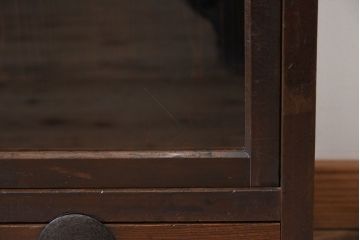 アンティーク家具　古民具・骨董　明治〜大正期　お洒落なアンティーク収納棚