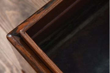 アンティーク雑貨　古民具・骨董　大正昭和期　灰ならし・火箸・五徳付き!アンティーク長火鉢