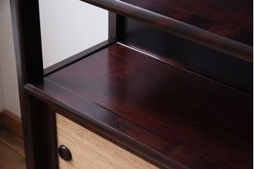 中古　九州民芸家具　飾り棚・茶棚